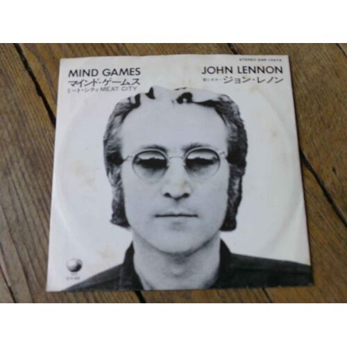 Mind Games / Meat City  Japon 45t + Insert 