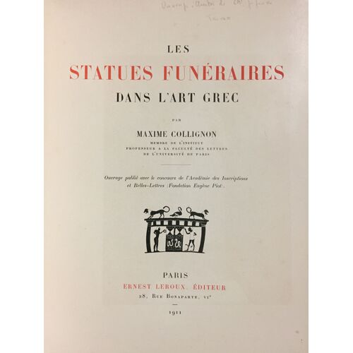 Les Statues Funéraires Dans L'art Grec