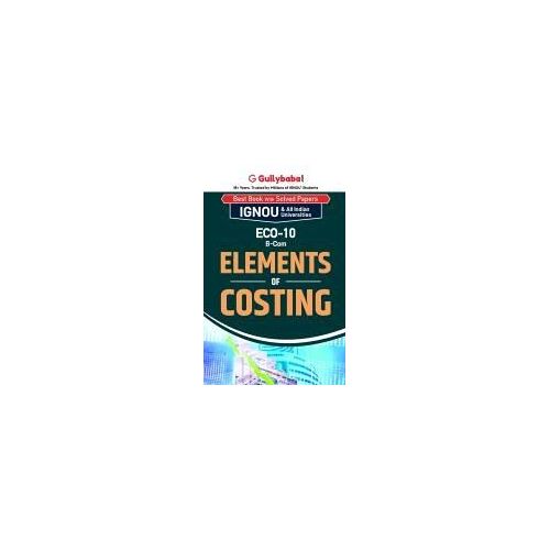 Eco-10 Elements Of Costing