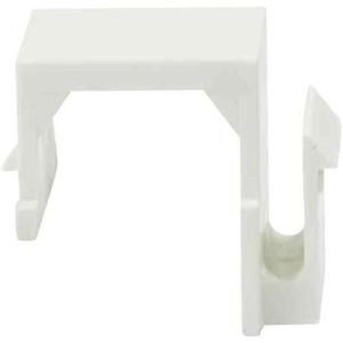 ANTEC paquet de 10 couvercles de protection pour module Keystone, blanc