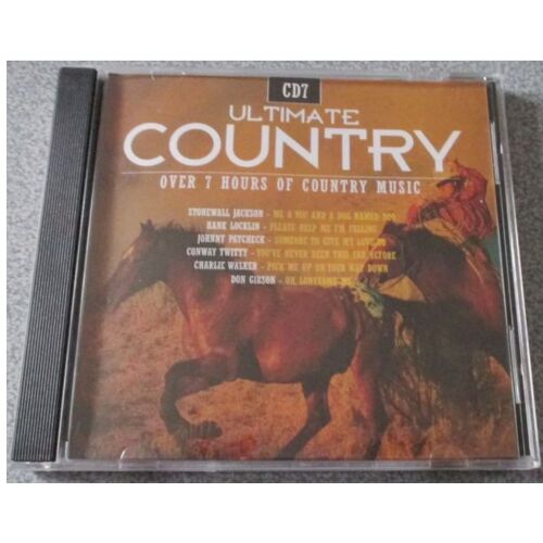 Ultimate Country - Cd 7 - 16 Titres De Musique Country Avec Notamment Stonewall Jackson- Hank Locklin- Johnny Paycheck- Conway Twitty- Charlie Walker- Don Gibson- Etc...- Compilation Wg 2005