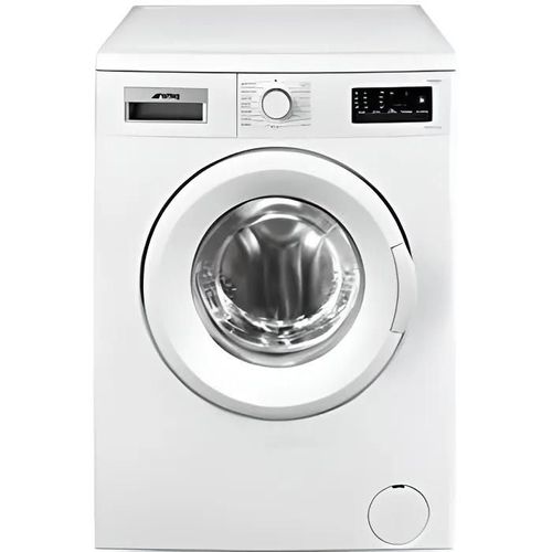 Lave-linge - SMEG - Lavat fin 4 kg A+ 1000 tours - Chargement frontal - Options et programmes spéciaux: Coton