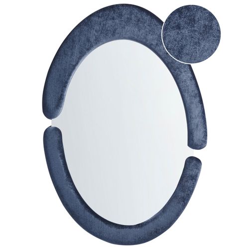 Miroir MASSAY Velours Bleu foncé