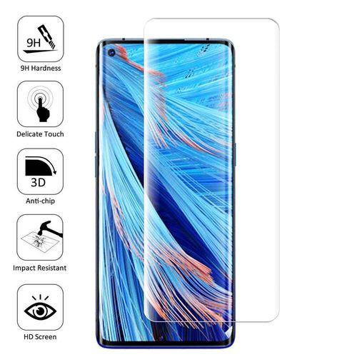 1 Film en VERRE Trempé Pour Oppo Find X5 Pro 6.7" Bord Incurvé Resistant - TRANSPARENT