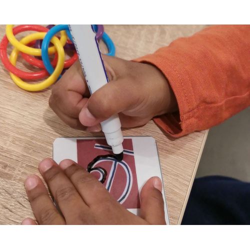 Tamil Alphabet Writing For Kid - Unlimited Practice - English/French