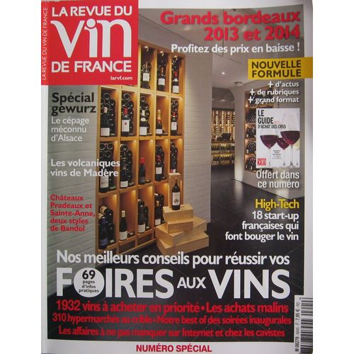 La Rvf : La Revue Du Vin De France      N° 604 