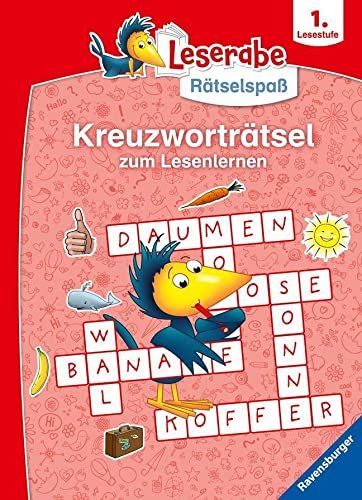 Ravensburger Leserabe Rätselspaß - Kreuzworträtsel Zum Lesenlernen - 1. Lesestufe