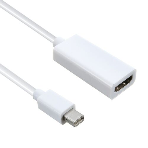 câble adaptateur Mini DP vers HDMI, convertisseur compatible avec Apple Mac Macbook Pro Air Notebook DisplayPort Display Port