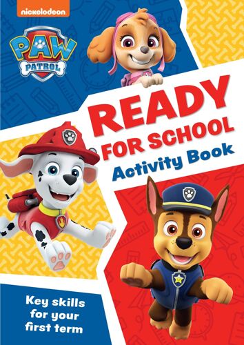 Paw Patrol Ready For School Activity Book