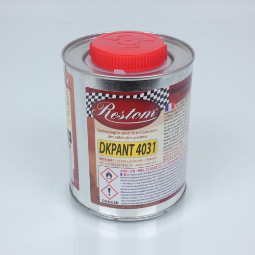 Décapant Peinture Et Vernis Restom Dkpant 4031 750ml Rénovation Pour Moto Auto Neuf