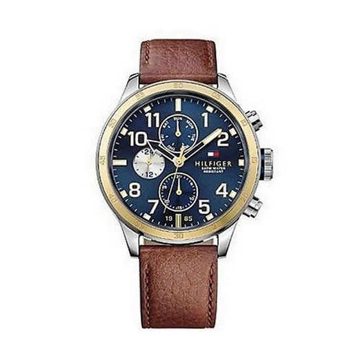 Tommy Hilfiger Montre Marron Multi-Cadrans Hommes Trent 1791137
