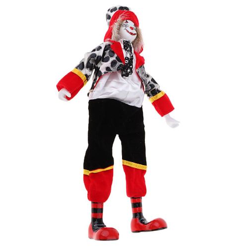 Poupée Clown En Porcelaine 35cm, Jouets À Collectionner, Affichage De La Décoration De La Maison