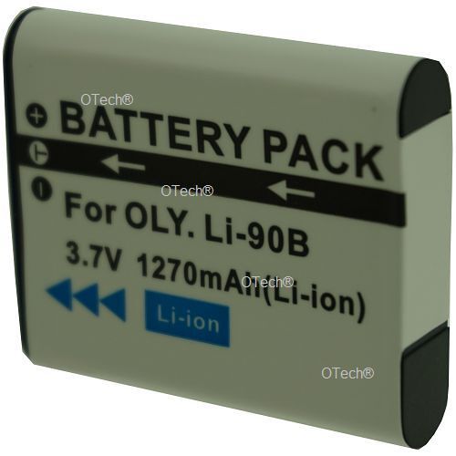 Batterie pour OLYMPUS STYLUS SH-60 - Garantie 1 an