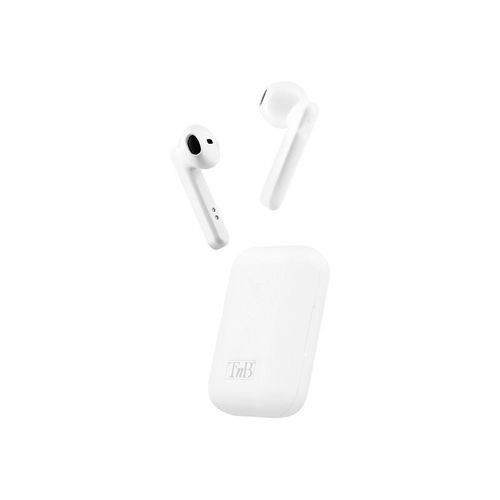 T'nB SHINY - Écouteurs sans fil avec micro - intra-auriculaire - Bluetooth - blanc