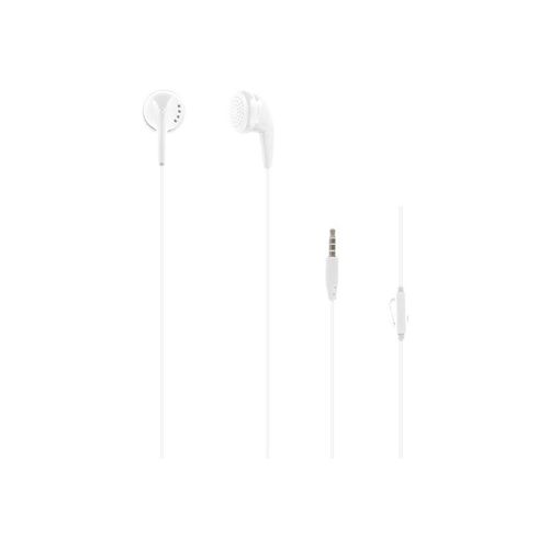 T'nB FIRST - Écouteurs avec micro - intra-auriculaire - filaire - jack 3,5mm - blanc