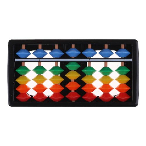 Boulier En Plastique Pour Enfants, Outils De Calcul À 7 Chiffres, Boulier Arithmétique, Soroban, Boulier Chinois, Jouet Éducatif De Petite Taille 12x6cm