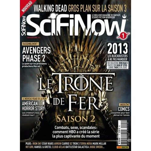 Scifinow  - Couverture Game Of Thrones - 1 
