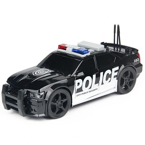 Jouet De Voiture De Police, Sans Bavures, Capacité Cognitive, Simulation 1:20, Son Et Lumière, Voiture De Traction Pour Enfants