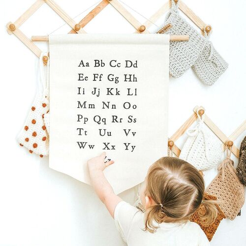 Bannières Suspendues En Toile Pour Chambre De Bébé, Autocollants De Chambre À Coucher, Décoration De Maison, Ornement Mural