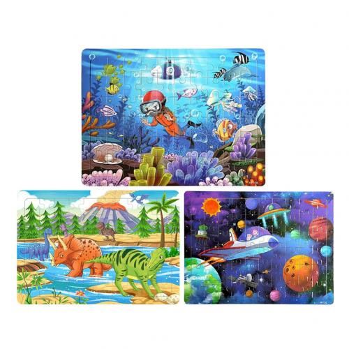 Puzzle 3d En Bois Avec Animaux Pour Enfants, Jouet Éducatif, Montessori, Cochon, Canard, Chien, Cognition