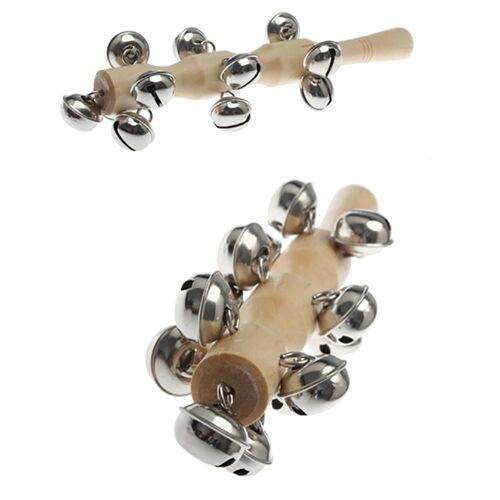 Bâton De Cloche En Bois En Métal, Instrument Musical, Jouet Éducatif Pour Enfants