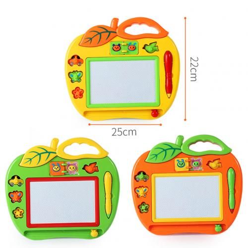 Tableau De Peinture Magnétique Dessin Animé Pour Enfants, Tapis D'Écriture Effaçable, Jouets D'Apprentissage Précoce