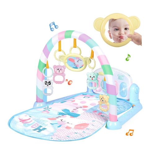 Jouet Éducatif Pour Nouveau-Né, Animal Suspendu, Piano, Musique, Hochets, Tapis, Jouet