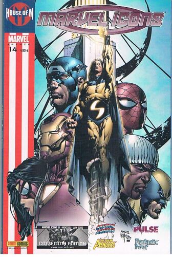 Marvel Icons  N°14 - House Of M - (Mensuel Juin 2006) Édition Collector