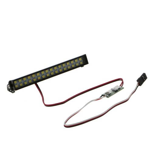 Feu De Voiture Modèle De Simulation Trx4 Scx10 Cc01, Double Rangée Led, Projecteur Haute Luminosité, Grand Pied, Course À Plat 32 Lumières