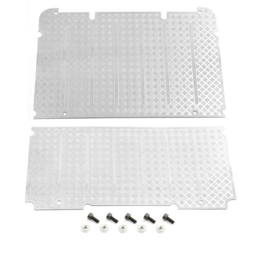 Plaque Antidérapante Pour Voiture D'Escalade Trx4, Support À Bagages En Métal, Panneau De Sol Land Rover Defender, Plaque De Toit Ouvrant