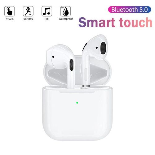 Air Pro 4 TWS Écouteurs sans fil Bluetooth 5.0 Mini Écouteurs intra-auriculaires avec boîtier de charge Sport Casque mains libres pour Smartphone