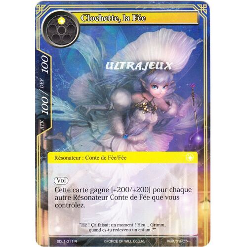 Force Of Will - Sdl1-011 - Clochette, La Fée - Rare