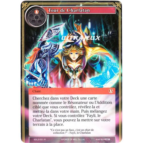 Force Of Will - Sdl2-001 - Tour De Charlatan - Rare