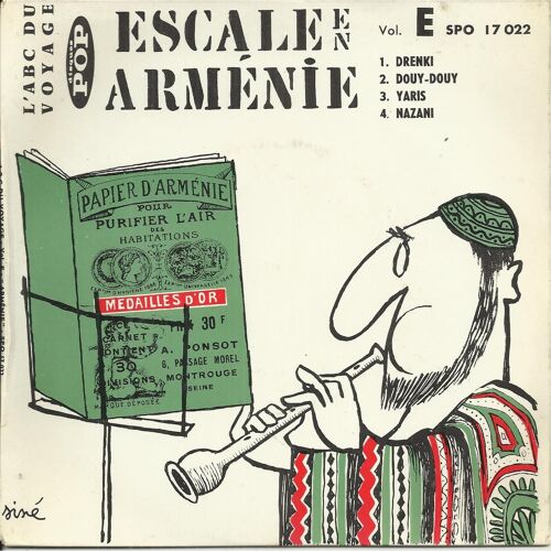  L'abc Du Voyage Vol. E Escale En Arménie (Pochette De Siné)