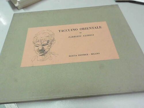 Taccuino Orientale Di Fabrizo Clerici