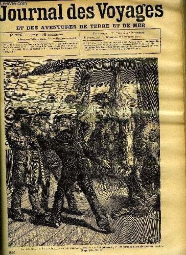 Journal Des Voyages Et Des Aventures De Terre Et De Mer N° 226 - La Colonie De Port Breton Et Le Chandernagor - On Les Pendait Par Les Pouces Avec Des Petites Cordes, Le Secret De L Or, Chapitre Ix(...)