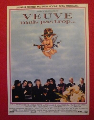Affichette Du Film Veuve Mais Pas Trop¿ (1988) ¿ Michelle Pfeiffer 
