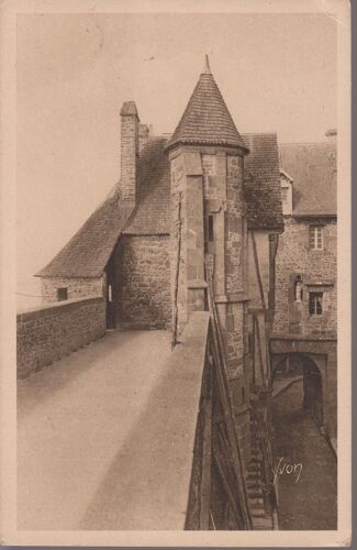 Carte Postale Du Mont Saint-Michel  (Manche)  Maison Du Roy Et Tour De Guet