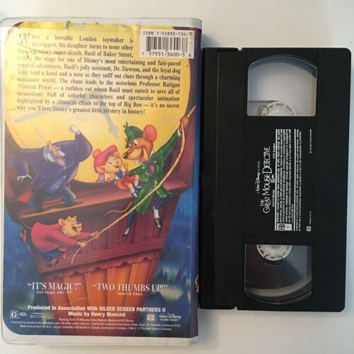 The Great Mouse Detective (Walt Disney En Vo) Import Usa