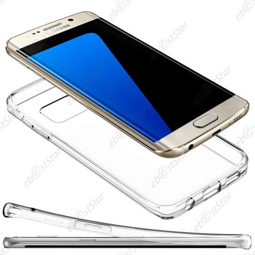 Ebeststar ®  Coque Silicone Gel Ultra Fine Housse Etui Souple Pour Samsung Galaxy S7 Edge Sm-G935f G935 + Film, Couleur Transparent
