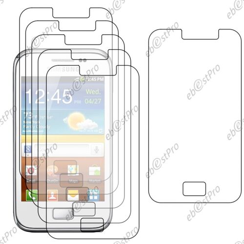 Ebeststar ® Lot X6 Film Protecteur D'écran Transparent Pour Samsung Galaxy S I9000, Gt-I9000