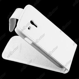 Ebeststar ®  Housse Simili Cuir À Clapet Coque Etui Pour Samsung Galaxy S3 Mini Gt-I8190, I8190n + Film, Couleur Blanc
