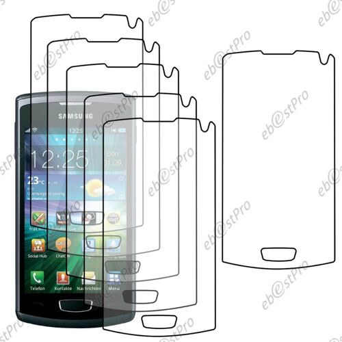 Ebeststar ® Lot X6 Protection Film D'écran Anti Rayures Anti Traces Pour Samsung Wave 3 S8600