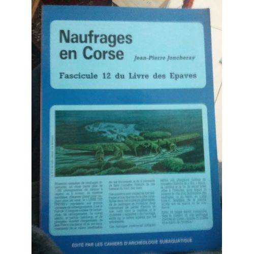 Naufrages En Corse
