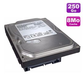 Disque Dur 250Go SATA 3.5" Hitachi Deskstar 7K1000.B HDT721025SLA380 7200RPM 8Mo