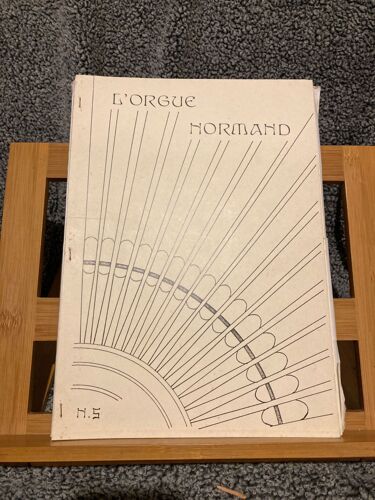 L'orgue Normand Revue Association Connaissance De L'orgue 5 1er Semestre 1983