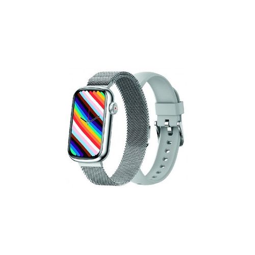 Smarty Allure Montre Mixte Connectée Silicone Gris Sw032b