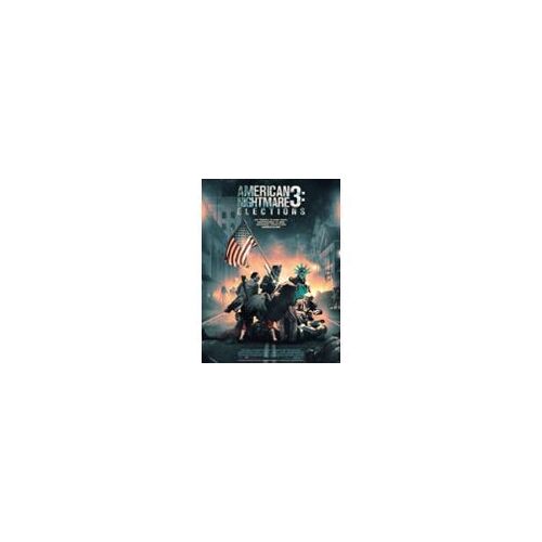 American Nightmare 3 Three Trois Elections - The Purge Election Year - James Demonaco - Frank Grillo - Affiche De Cinéma Pliée 120x160 Cm