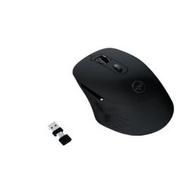 Souris sans fil - MOBILITY LAB - Omega - Bluetooth et récepteur 2.4GHz - Noir - Clics silencieux - Précision réglable