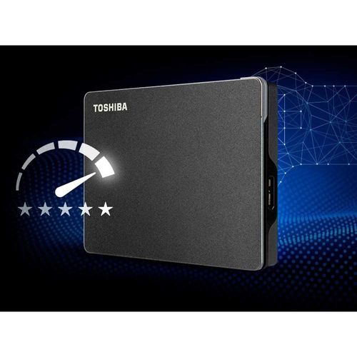 Toshiba Canvio Gaming - Disque dur - 1 To - externe (portable) - 2.5" - USB 3.2 Gen 1 - noir